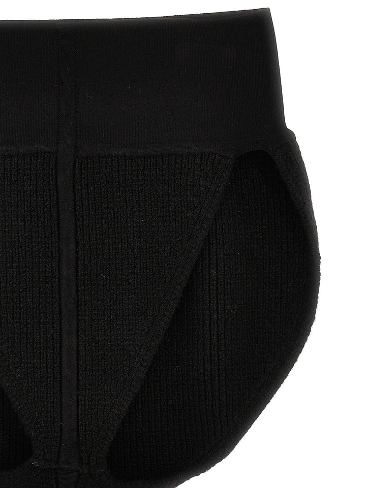 Rick Owens Black Cashmere Briefs
