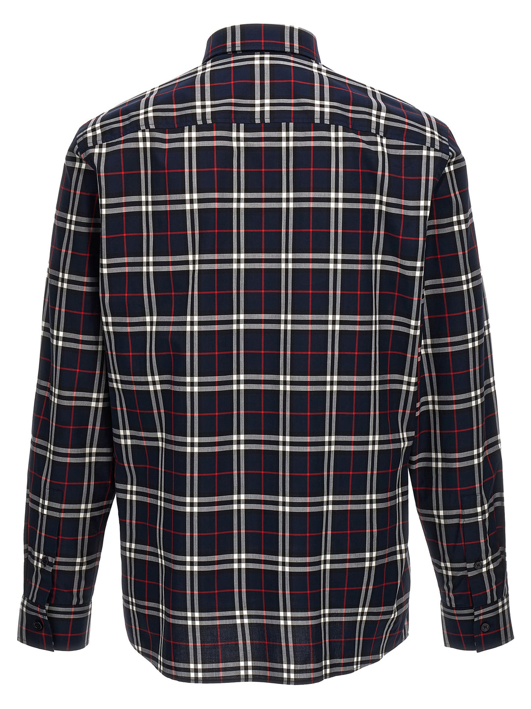 Burberry Blue Cotton Blouse