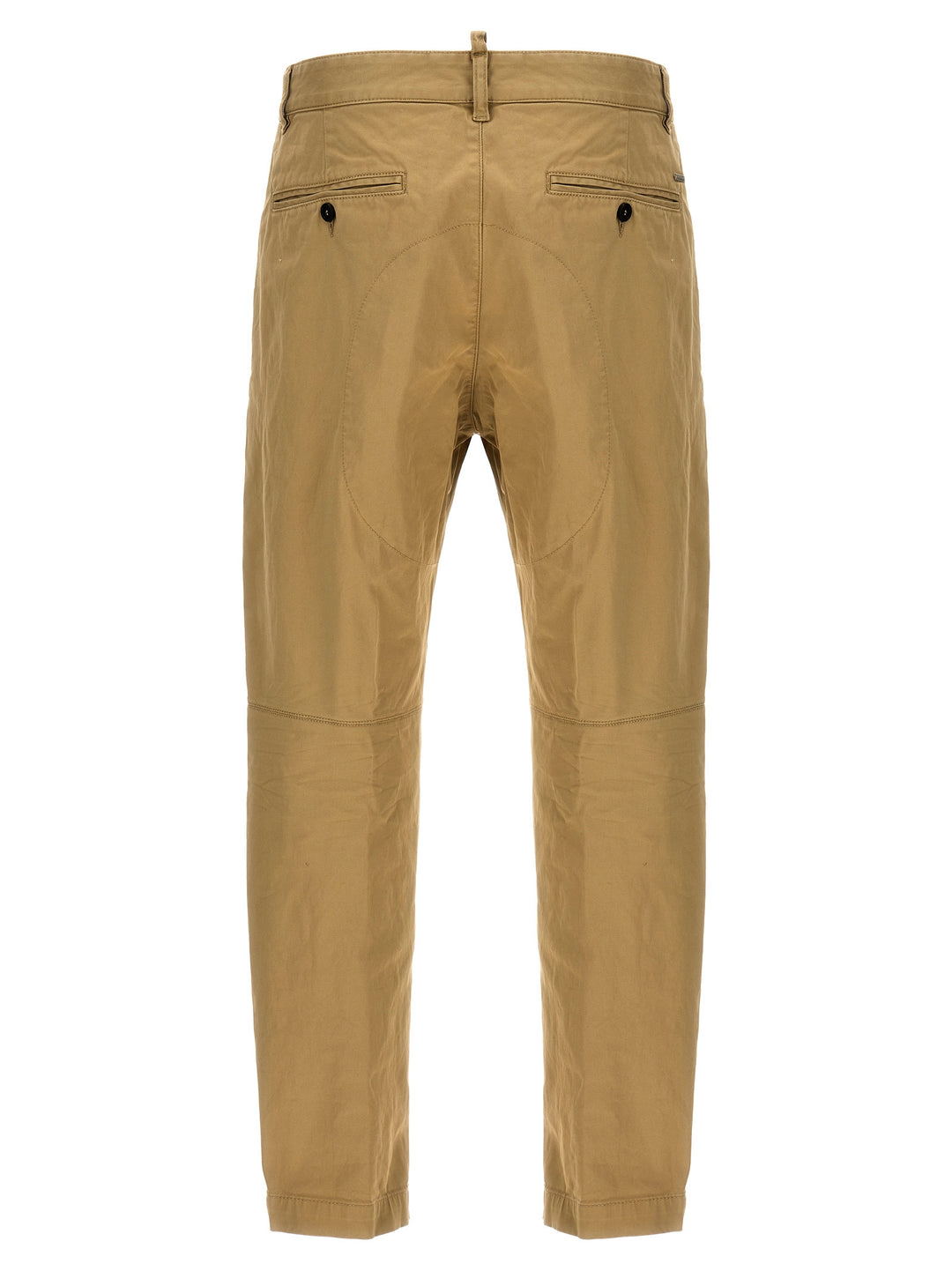 Dsquared² Beige Cotton Chino Pants
