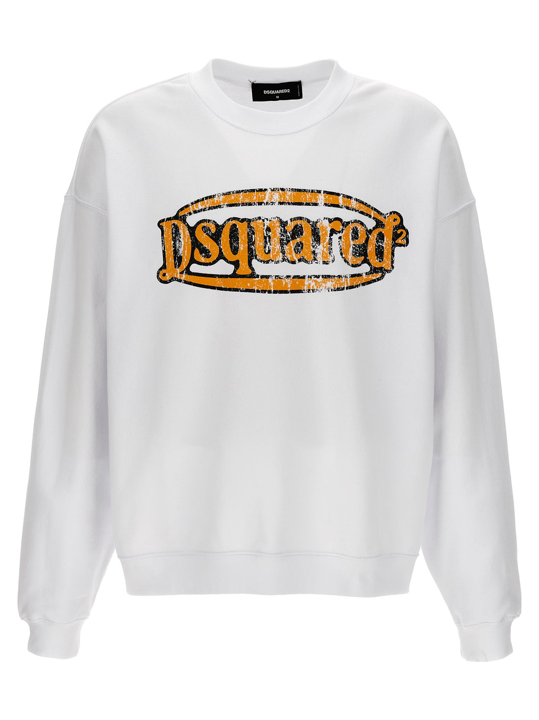 Dsquared² White Cotton Sweatshirt