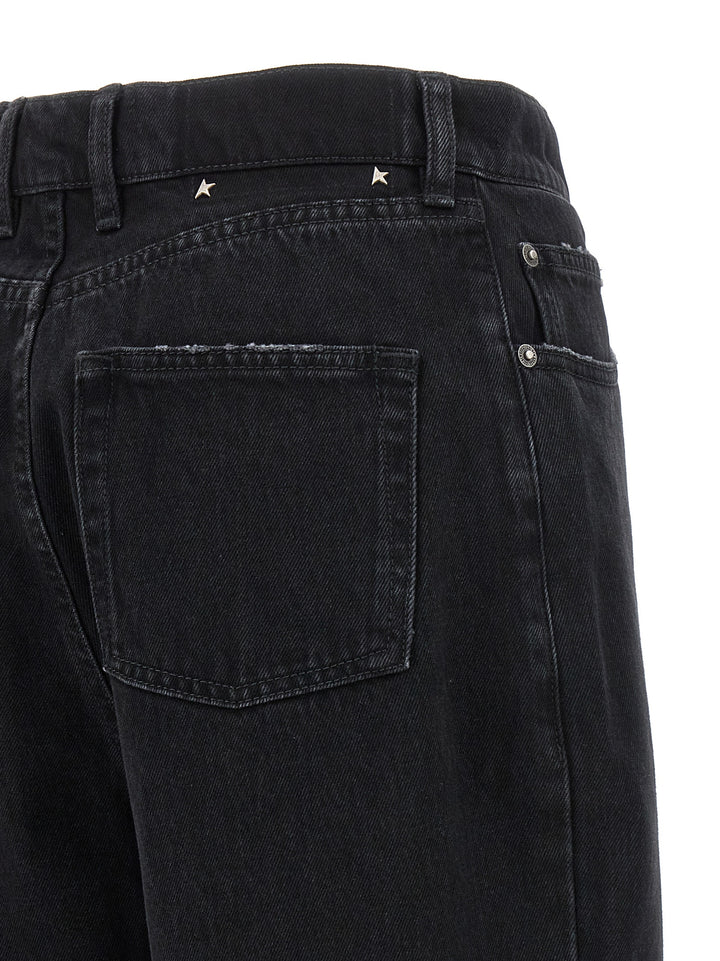 Golden Goose Black Cotton Relaxed Fit Jeans