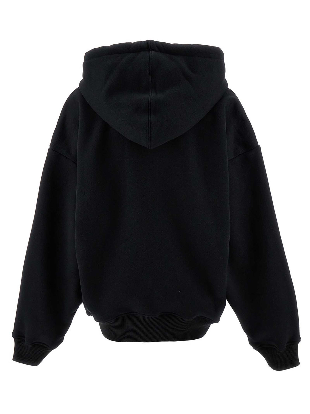 Off-White Black Cotton Hoodie