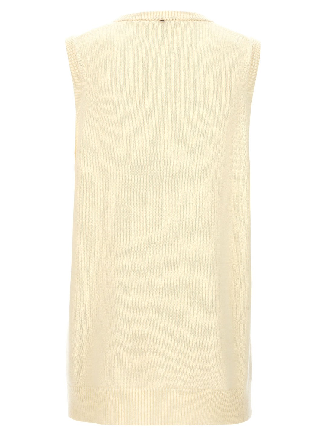 Sportmax Bicolor Wool Sleeveless Jacket