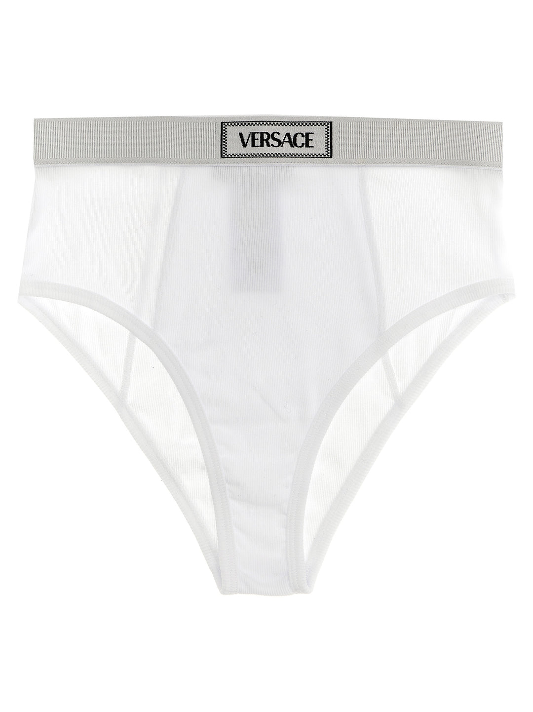 Versace White Cotton Briefs