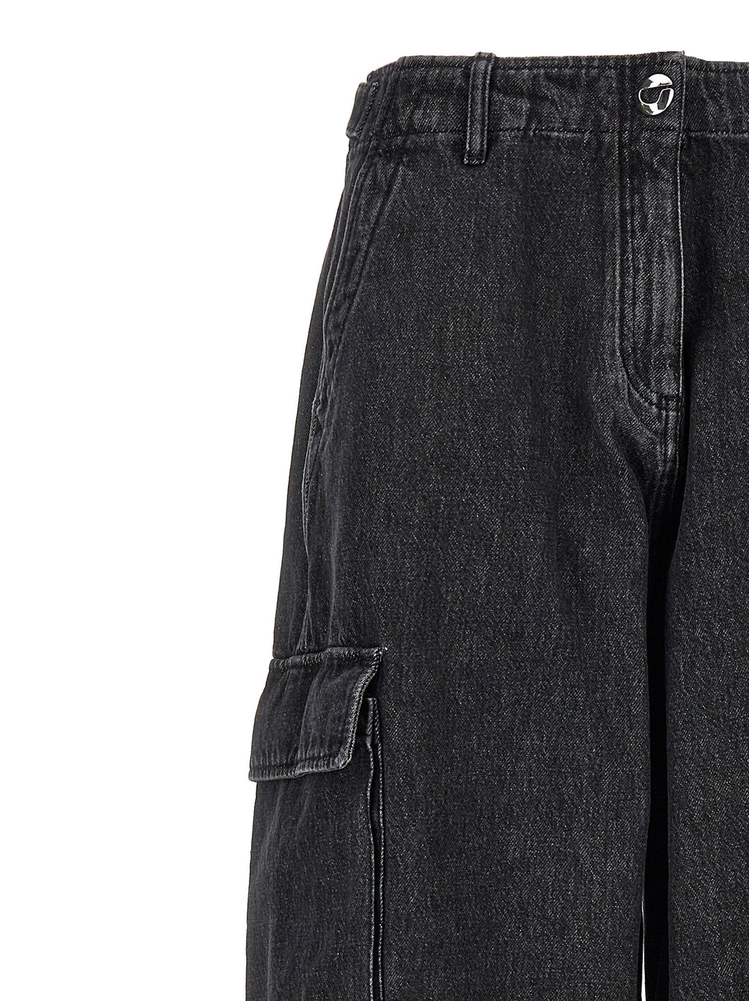 Coperni Black Cotton Jeans Denim