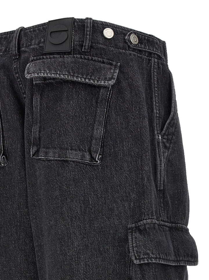 Coperni Black Cotton Jeans Denim