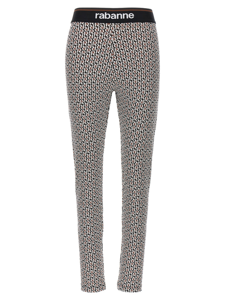Paco Rabanne Multicolor Viscose Leggings