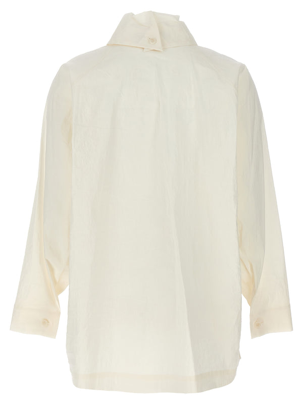 Issey Miyake - White Fibers Blouse