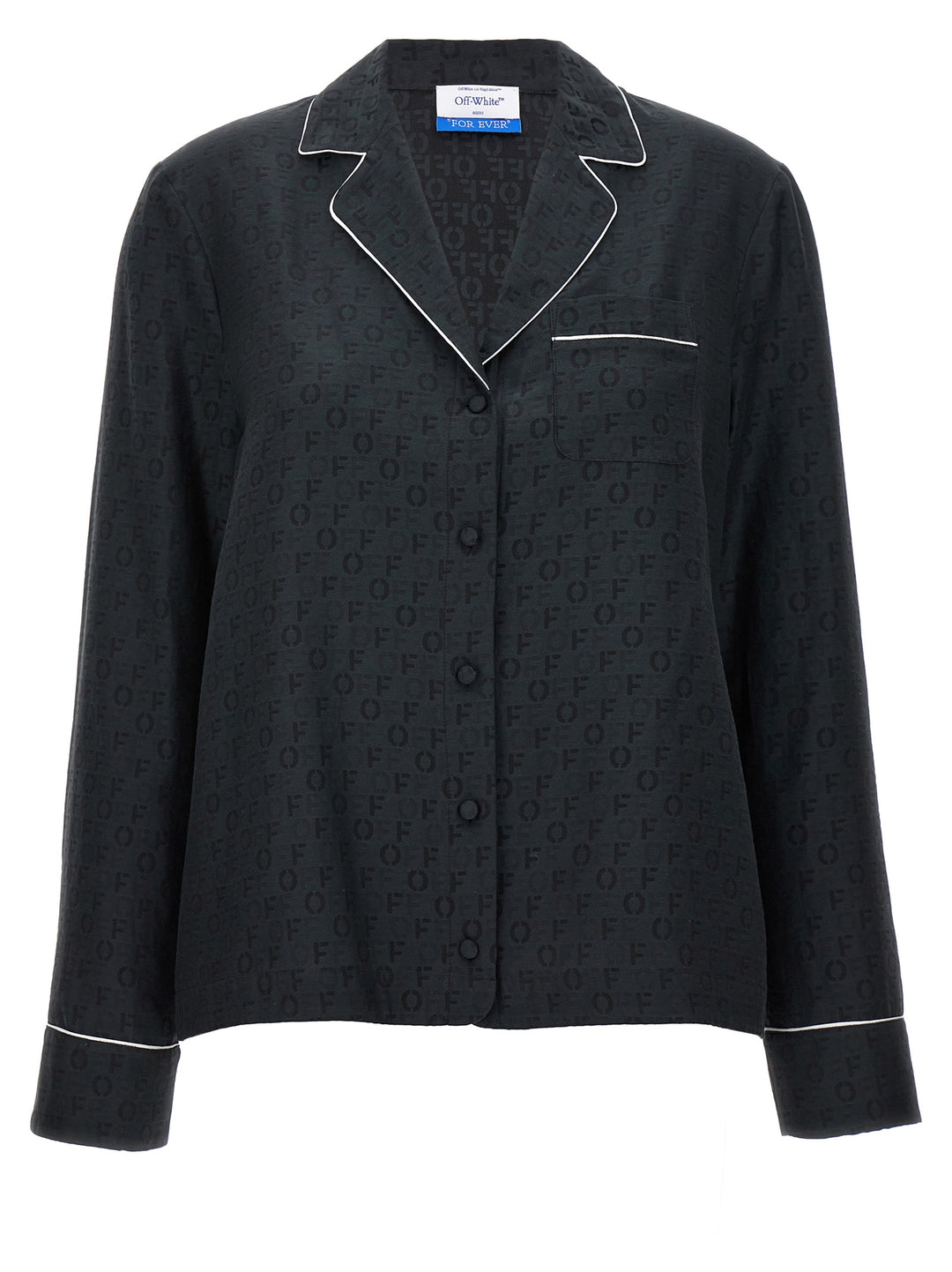 Off-White - Black Silk Blouse