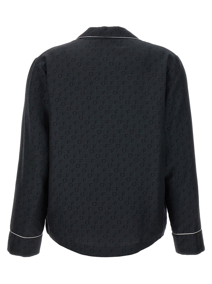 Off-White - Black Silk Blouse