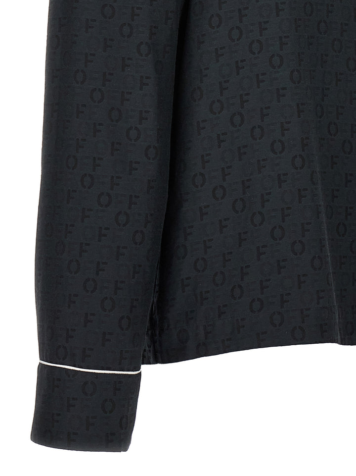 Off-White - Black Silk Blouse