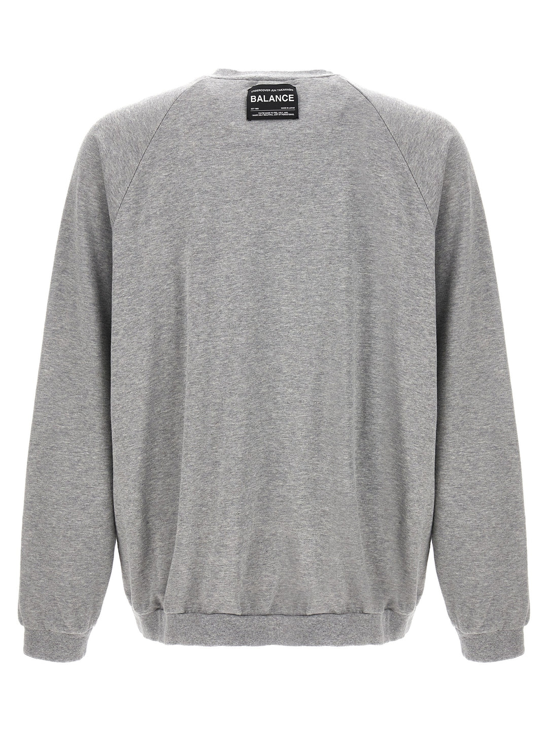 Undercover Gray Cotton Sweatshirt
