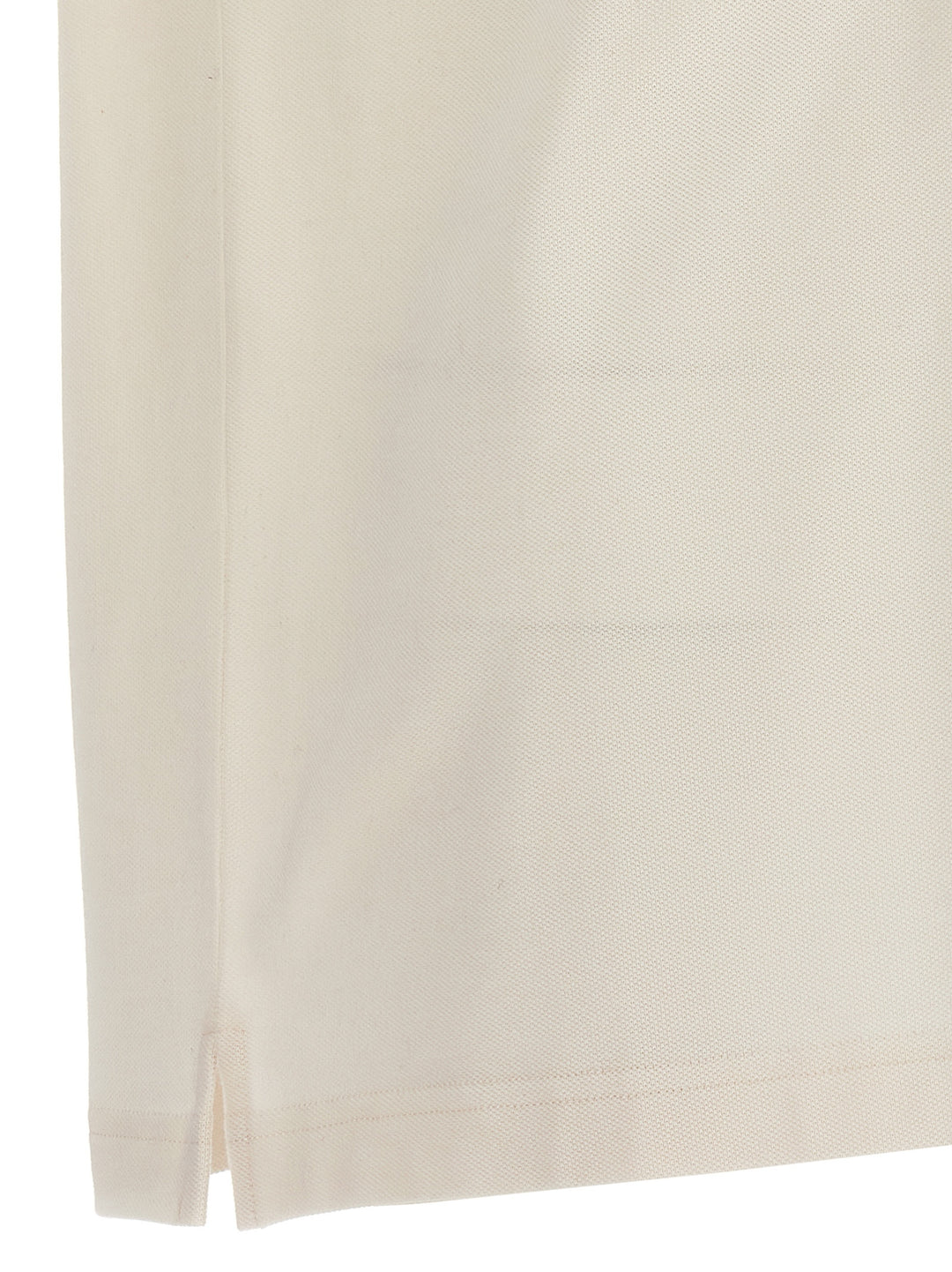 Palm Angels White Polyester Polo Shirt