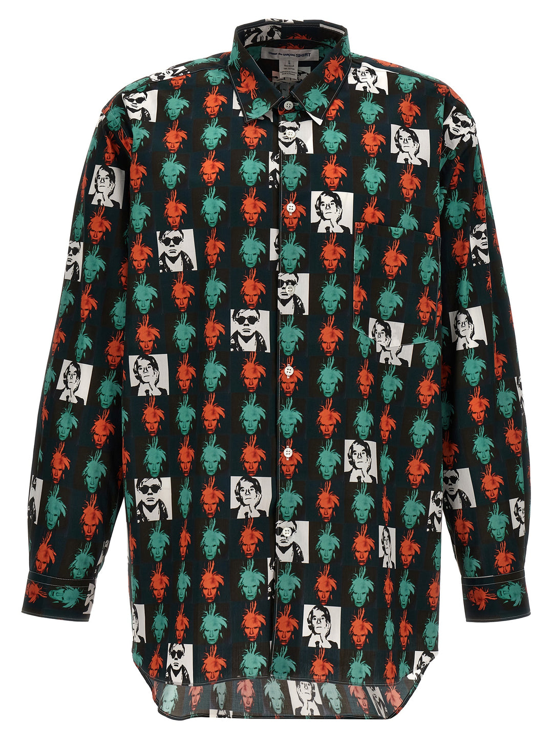 Comme Des Garçons Multicolor Cotton Blouse