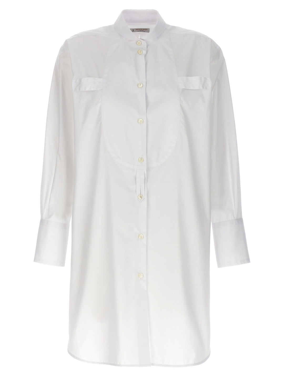 Alberto Biani - White Cotton Blouse