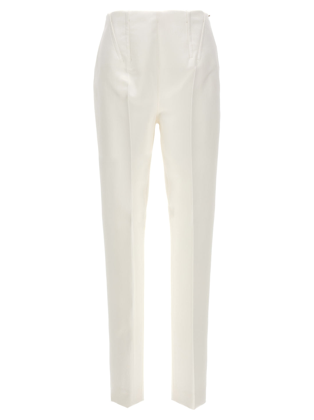 Sportmax White Acetate Dress Pants