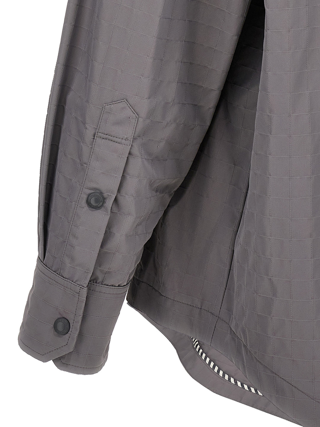Thom Browne Gray Polyamide Blouse
