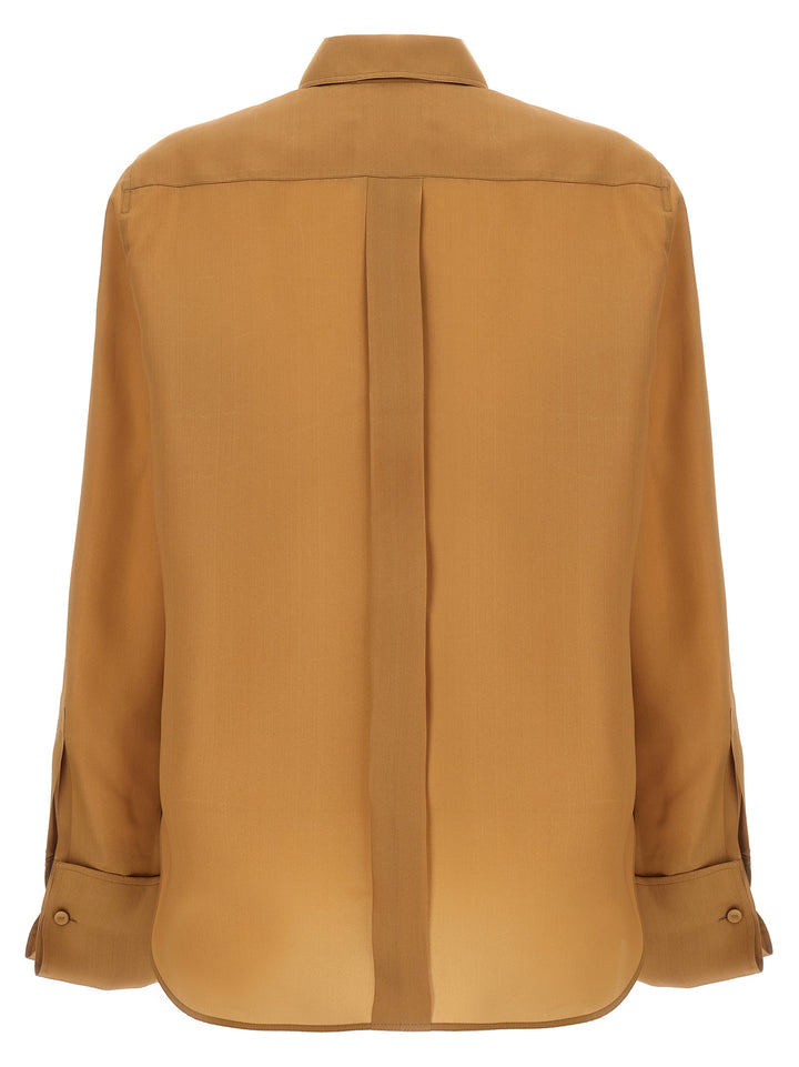 Max Mara - Beige Silk Blouse