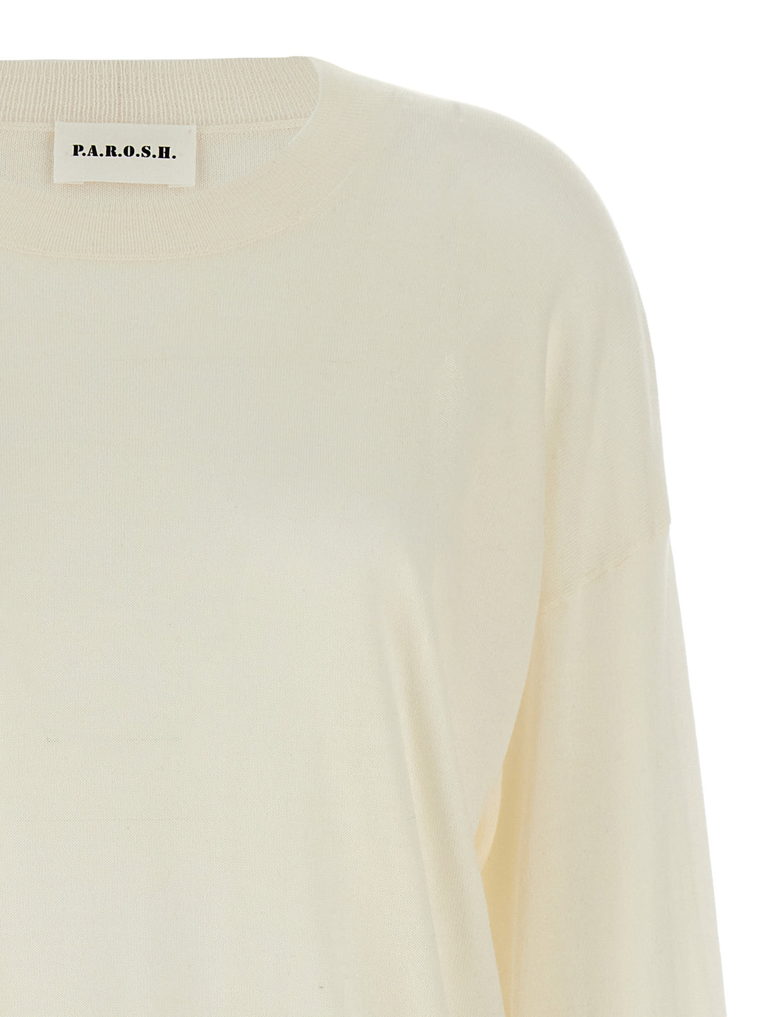 P.A.R.O.S.H. White Wool Cardigan