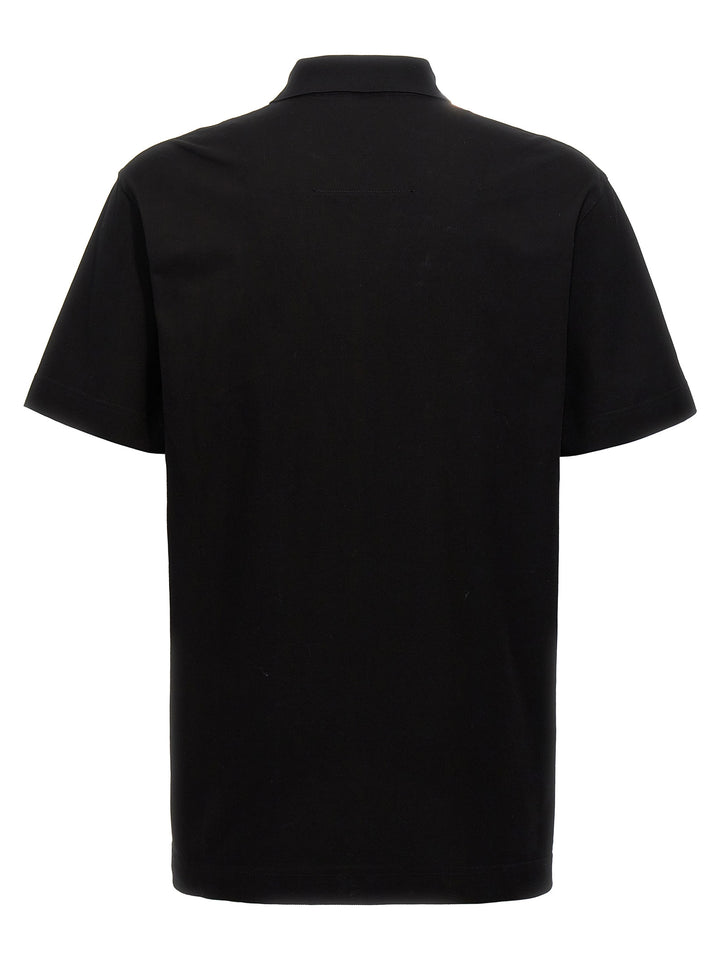 Givenchy Black Cotton Polo Shirt
