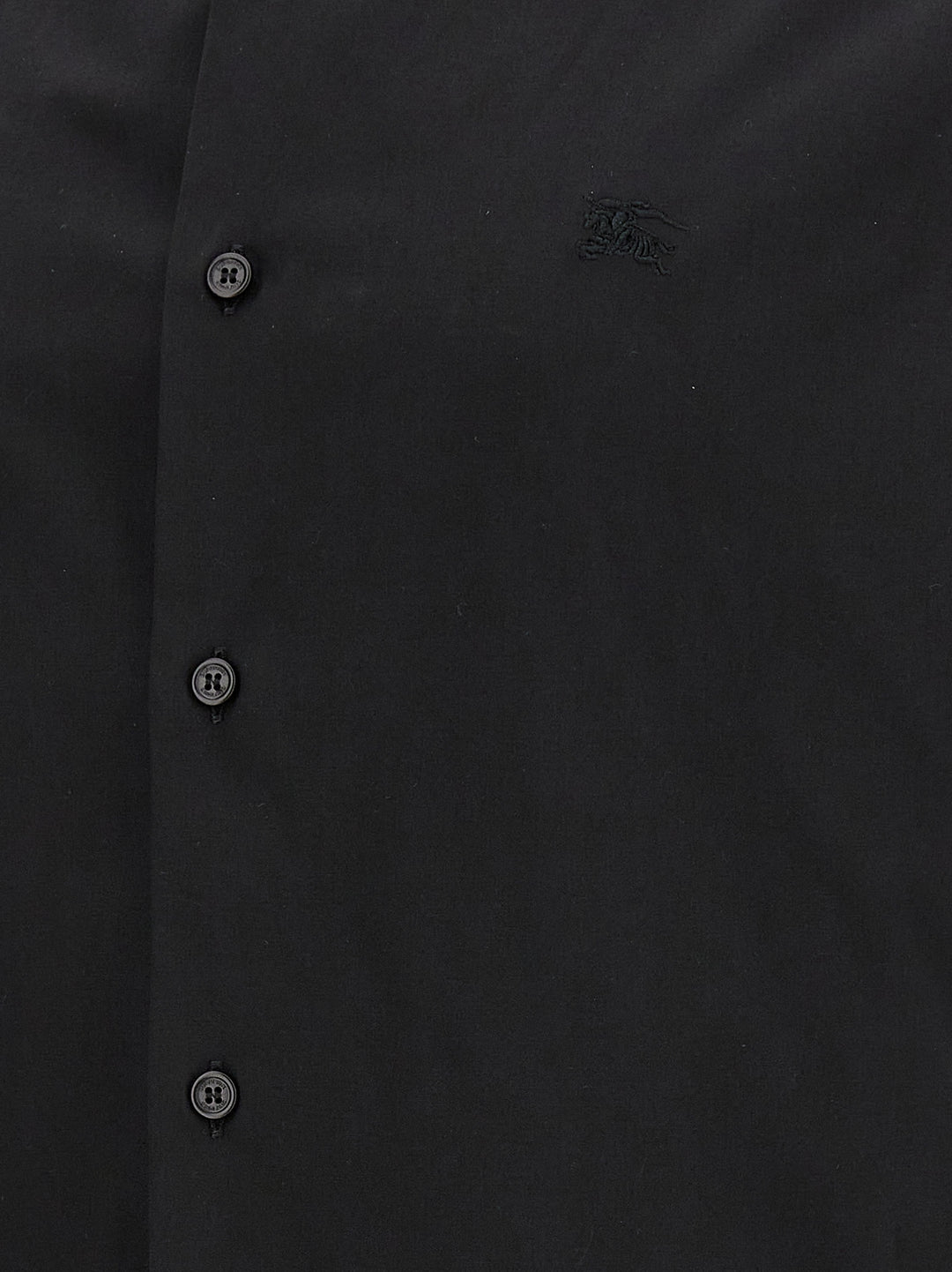 Burberry Black Cotton Blouse