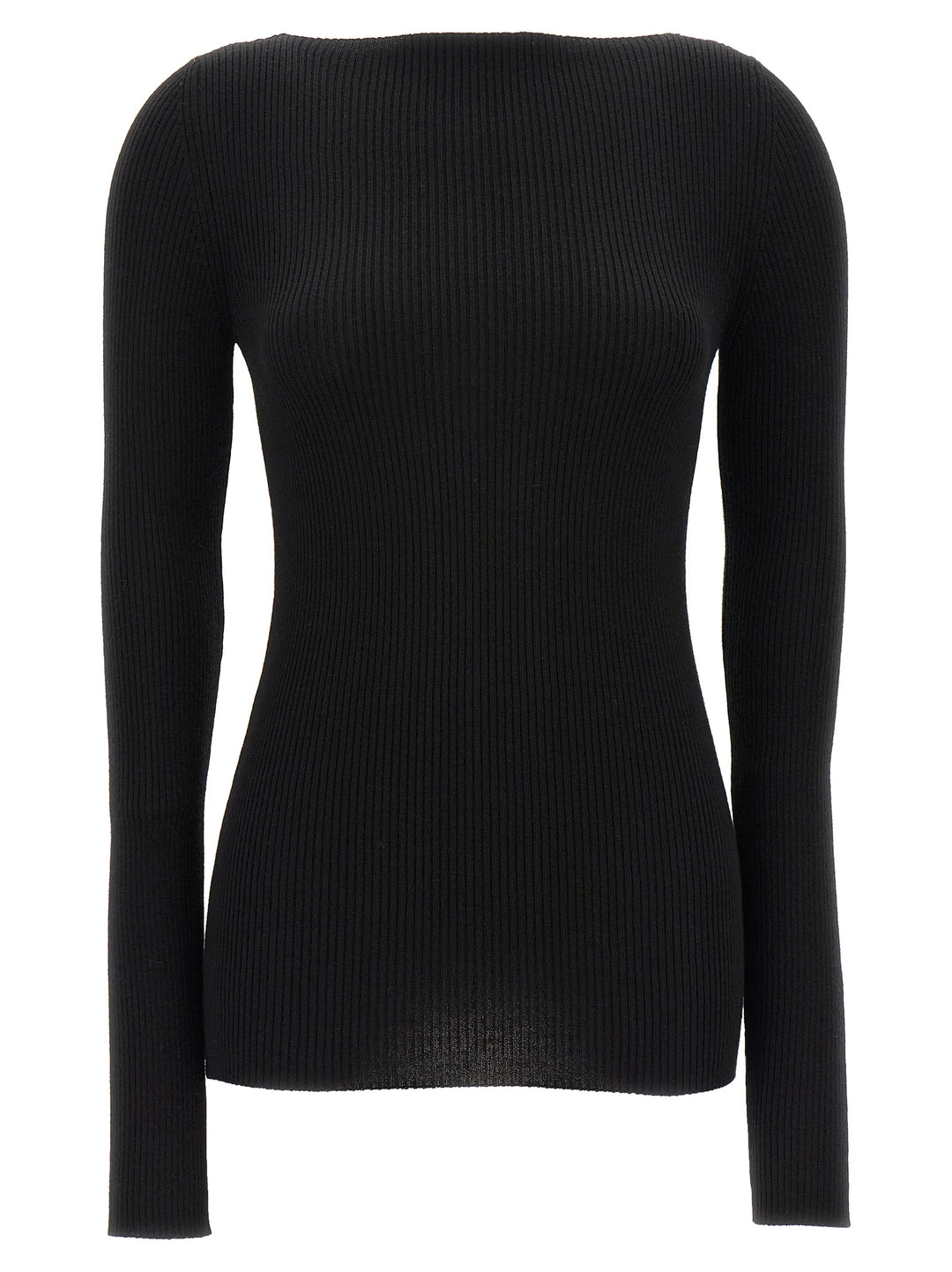 Rick Owens Black Wool Cardigan