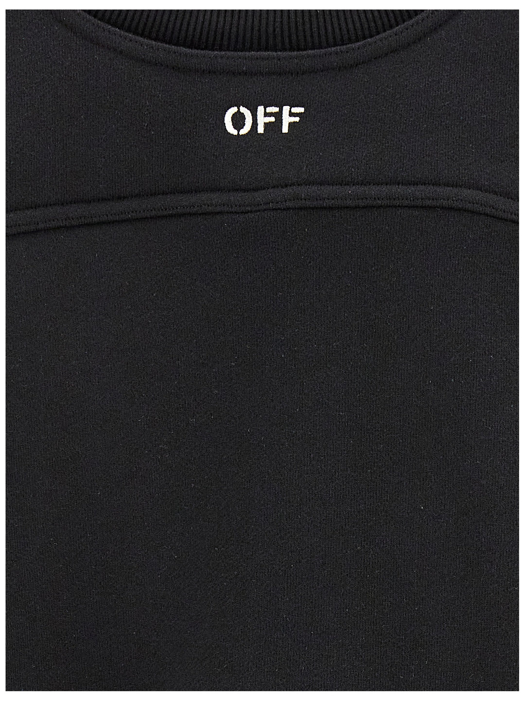 Off-White Bicolor Cotton Sweatshirt