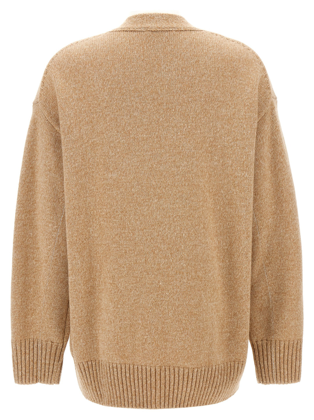 Paco Rabanne Beige Wool Cardigan