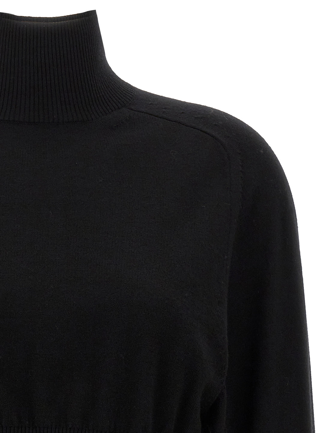 Sportmax Black Virgin Wool Cardigan