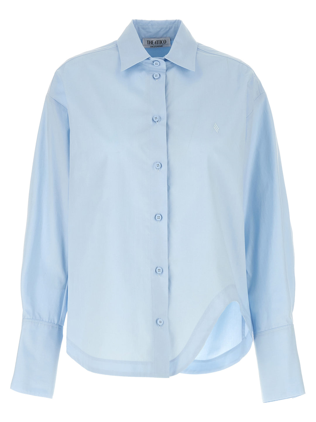 The Attico - Blue Cotton Blouse