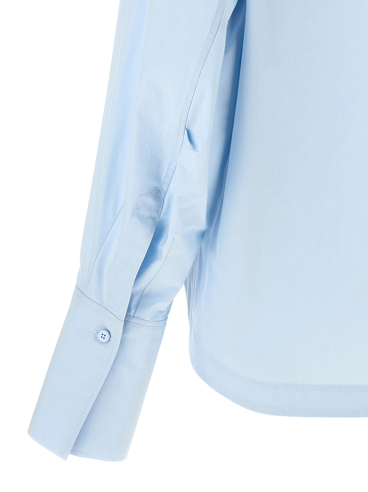 The Attico - Blue Cotton Blouse