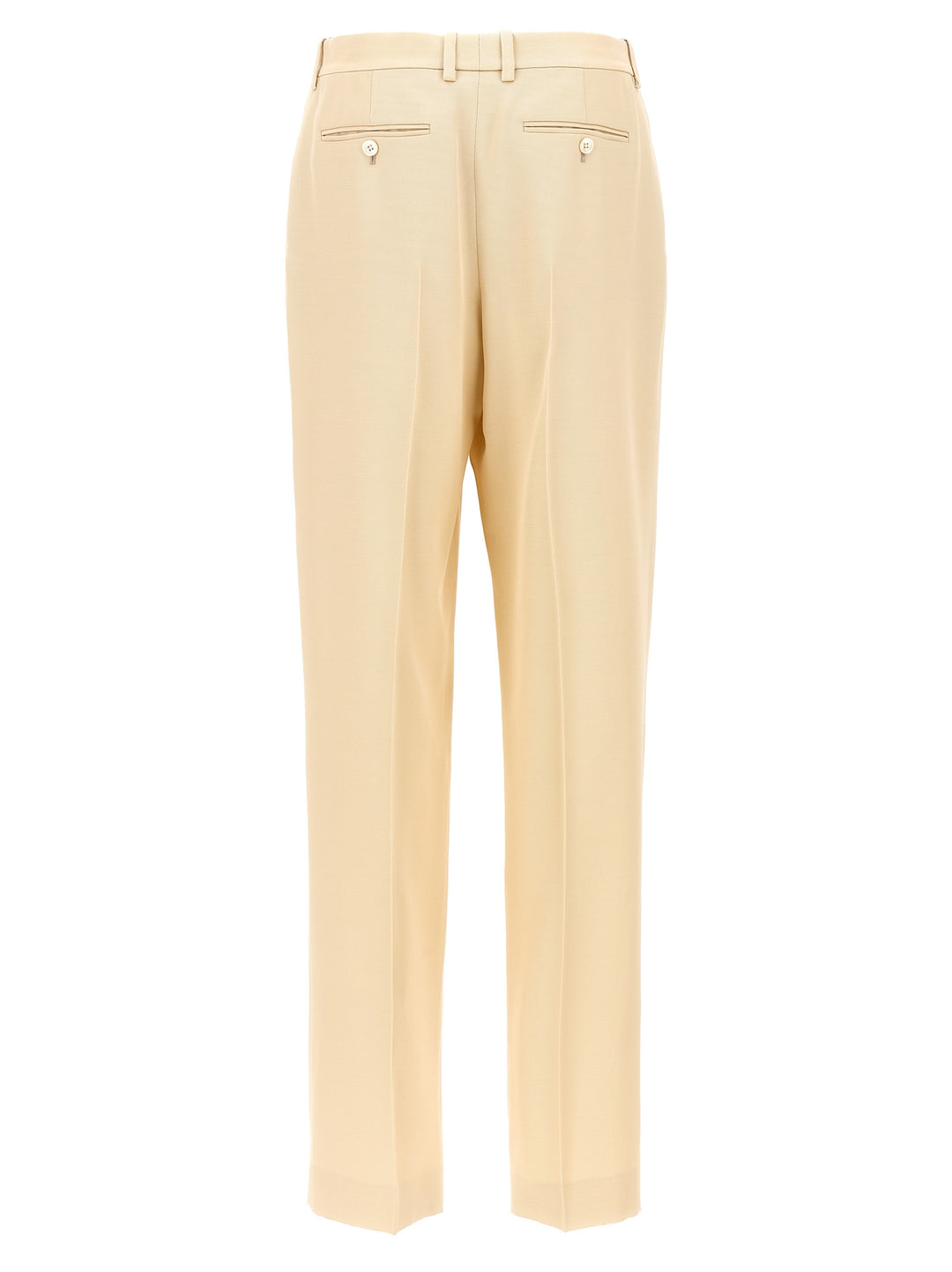 Tom Ford Beige Silk Dress Pants