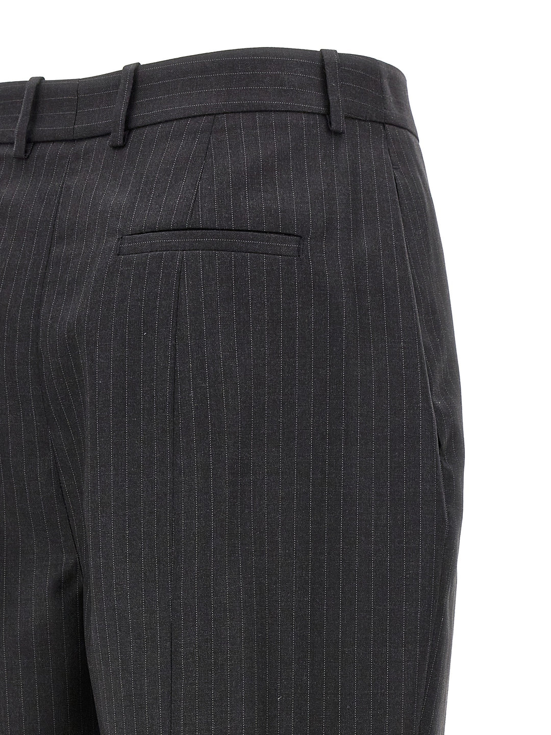 Alexander McQueen Gray Wool Dress Pants
