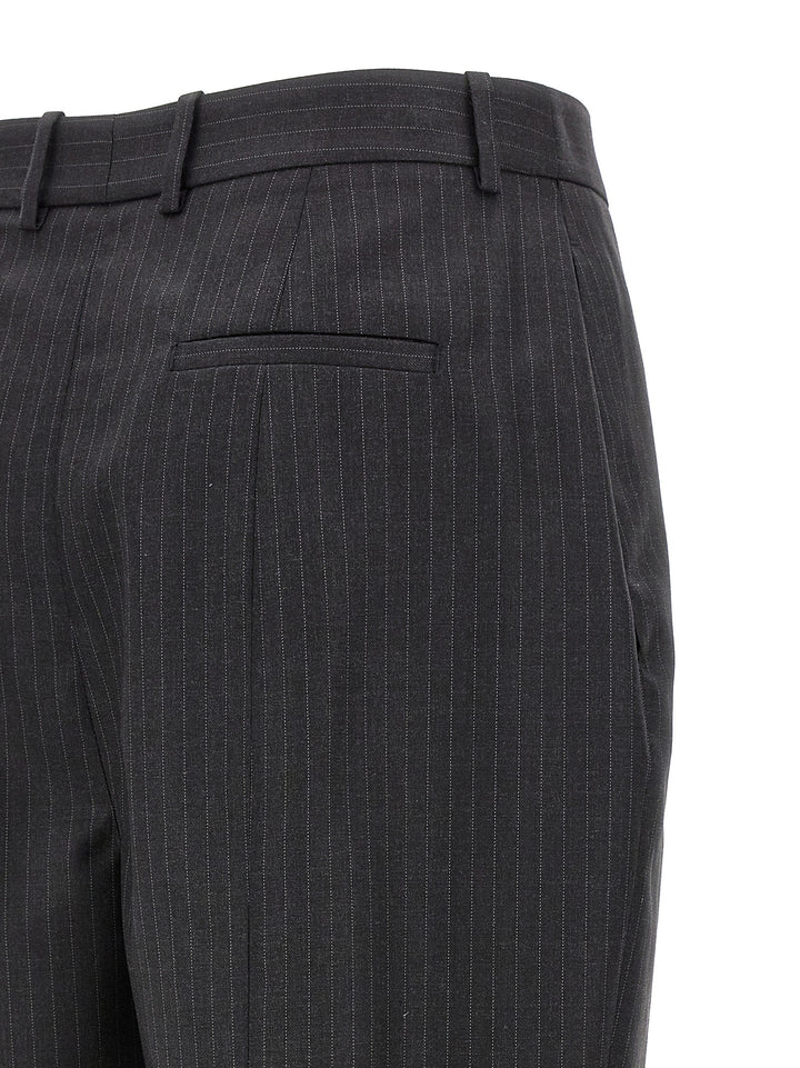 Alexander McQueen Gray Wool Dress Pants