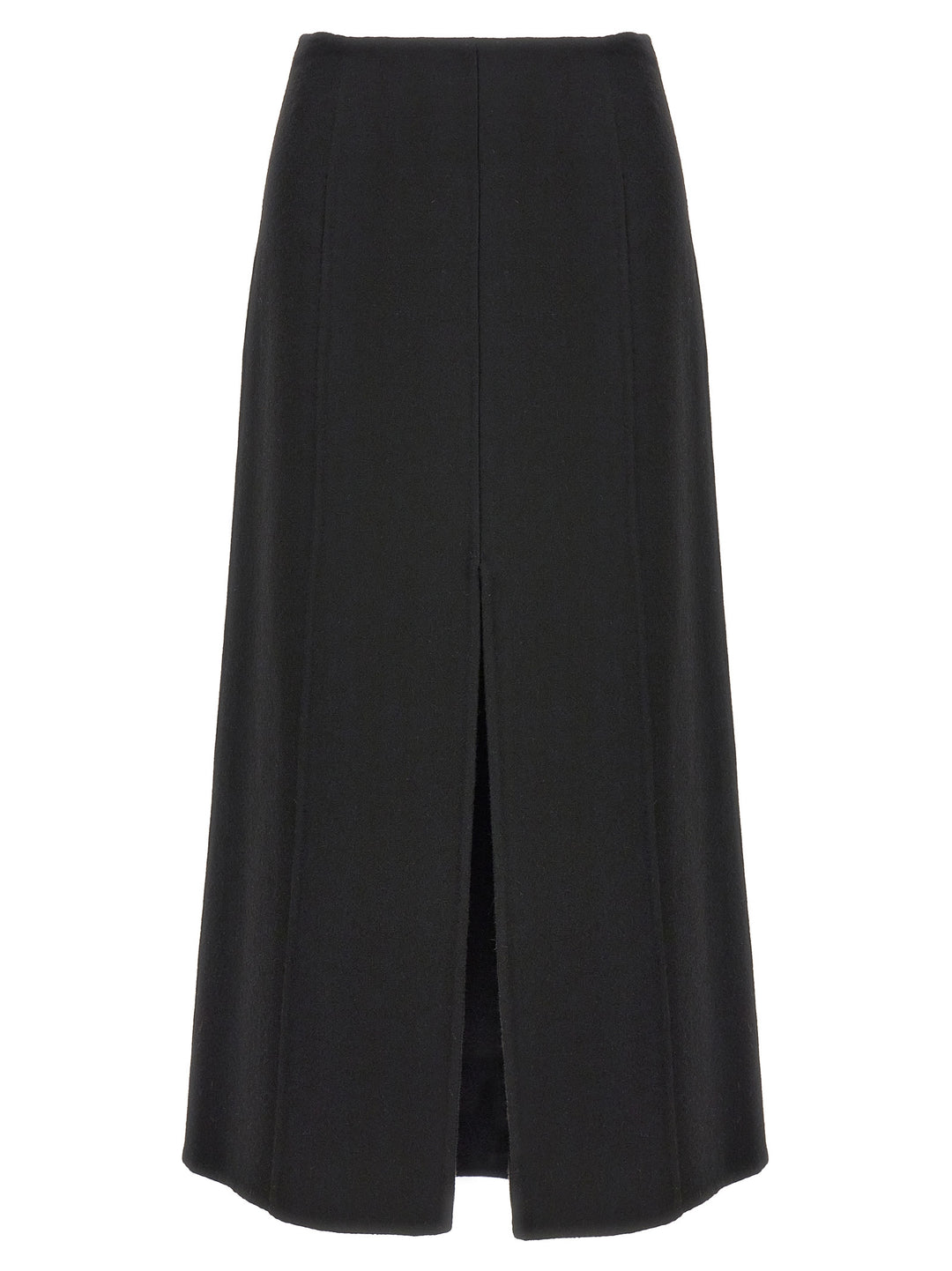 Ermanno Scervino Black Virgin Wool Mini Skirt