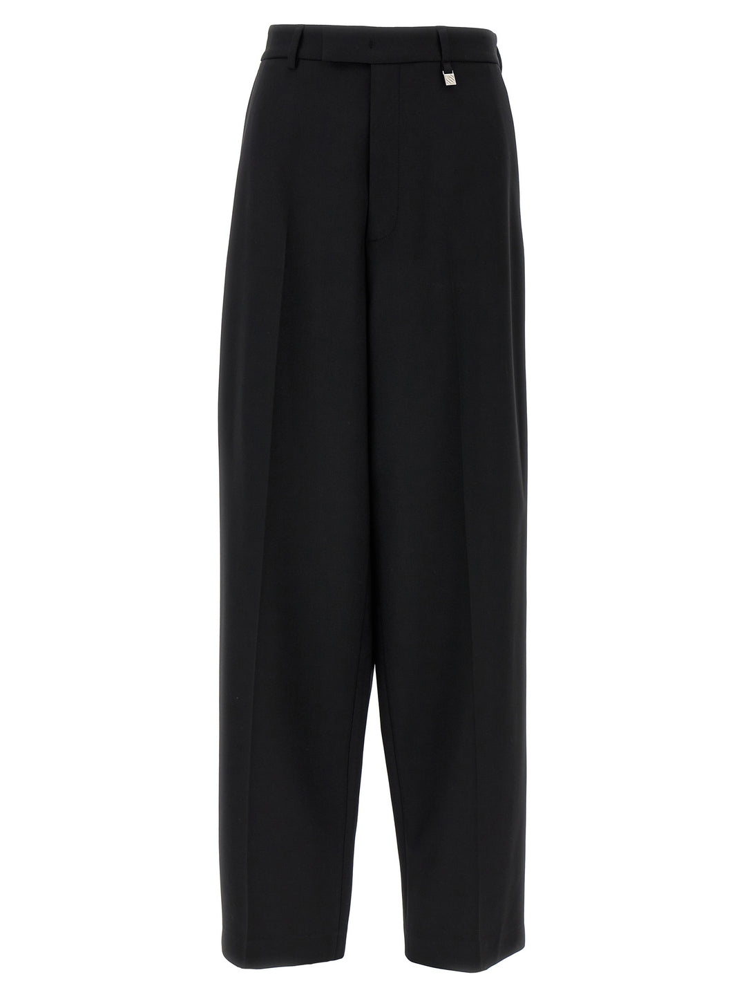 Giuseppe Di Morabito Black Virgin Wool Casual Pants