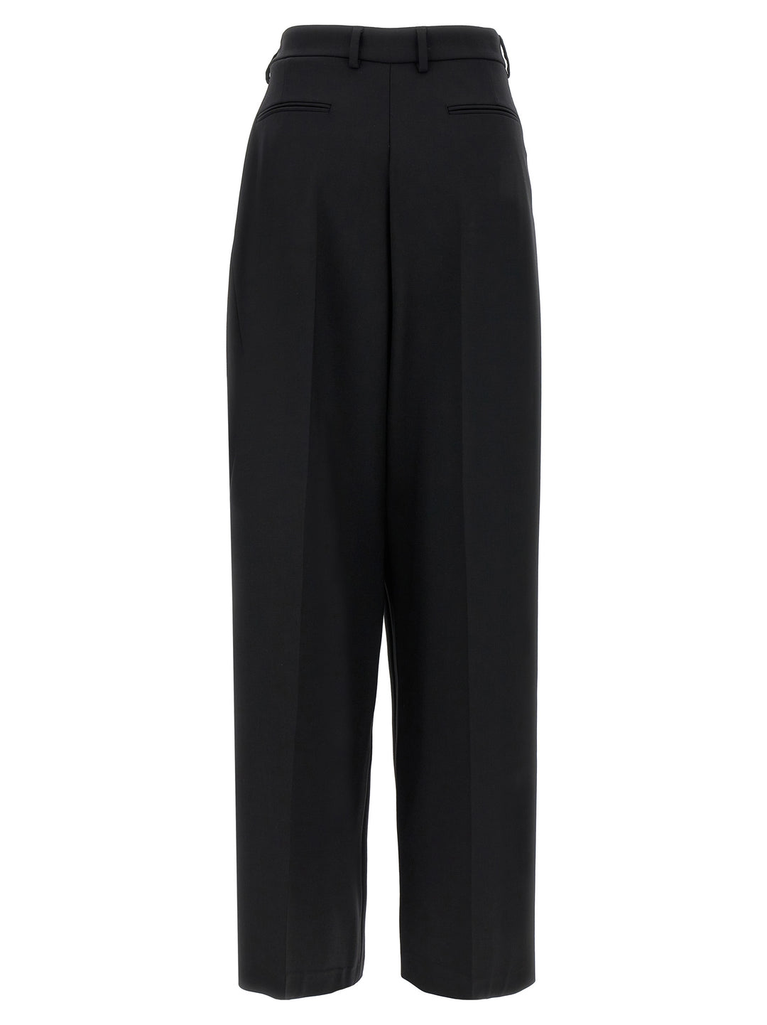 Giuseppe Di Morabito Black Virgin Wool Casual Pants