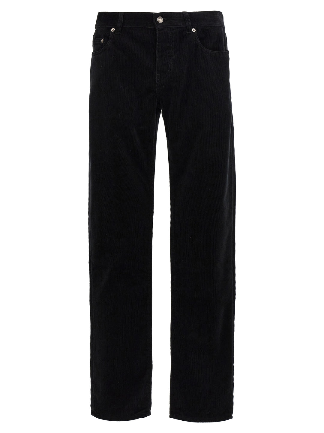 Saint Laurent Black Cotton Casual Pants