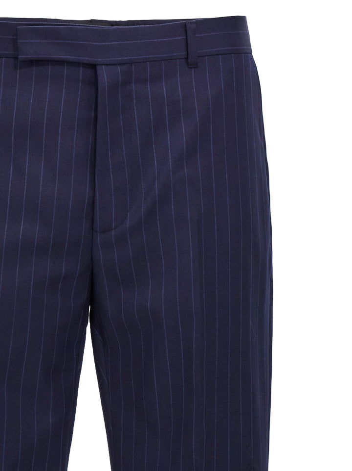 Givenchy Blue Wool Dress Pants