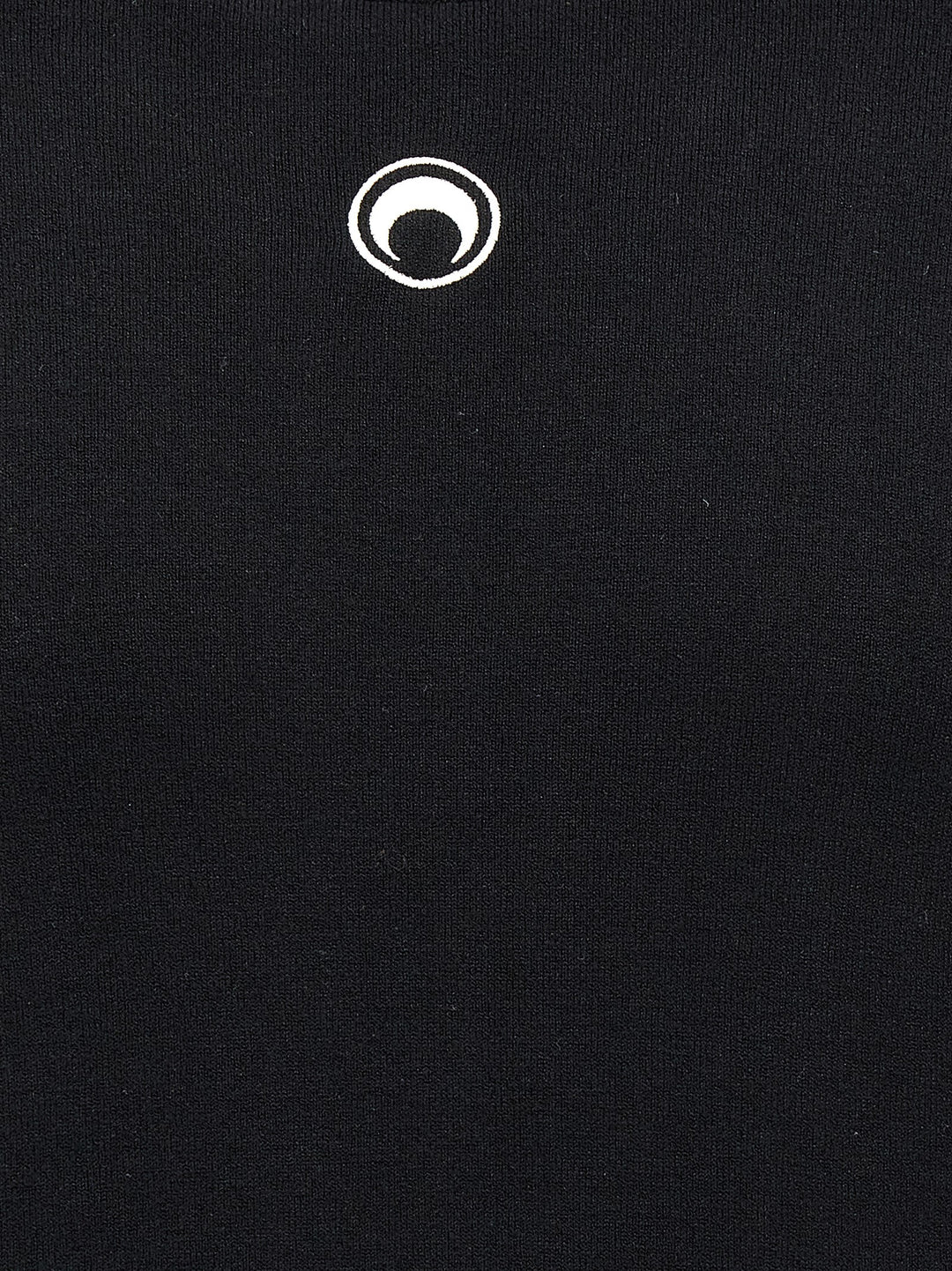 Marine Serre Black Viscose Cardigan