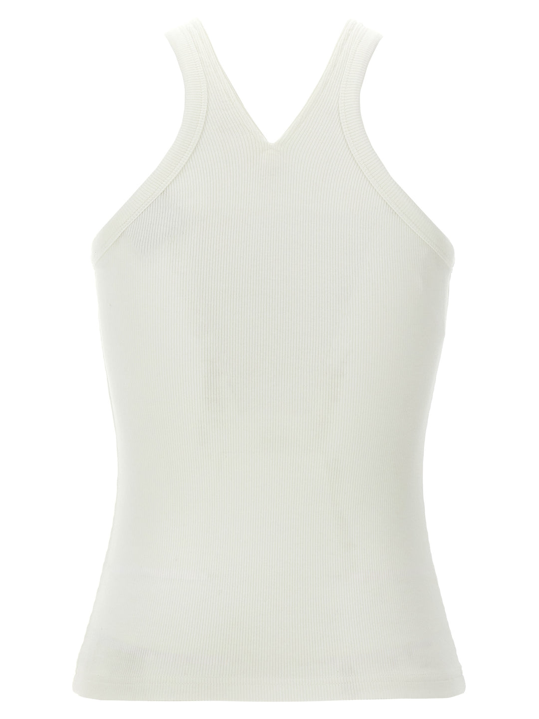 Courrèges White Cotton Tank Tops
