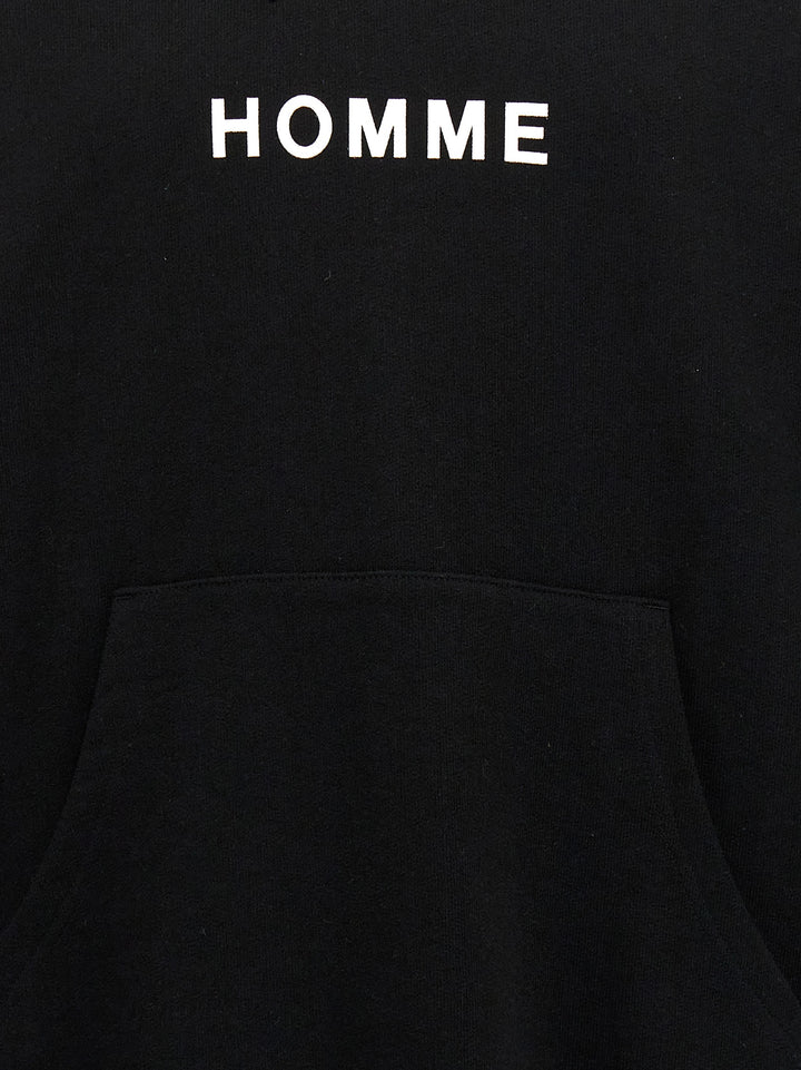 Comme Des Garçons Black Cotton Sweatshirt