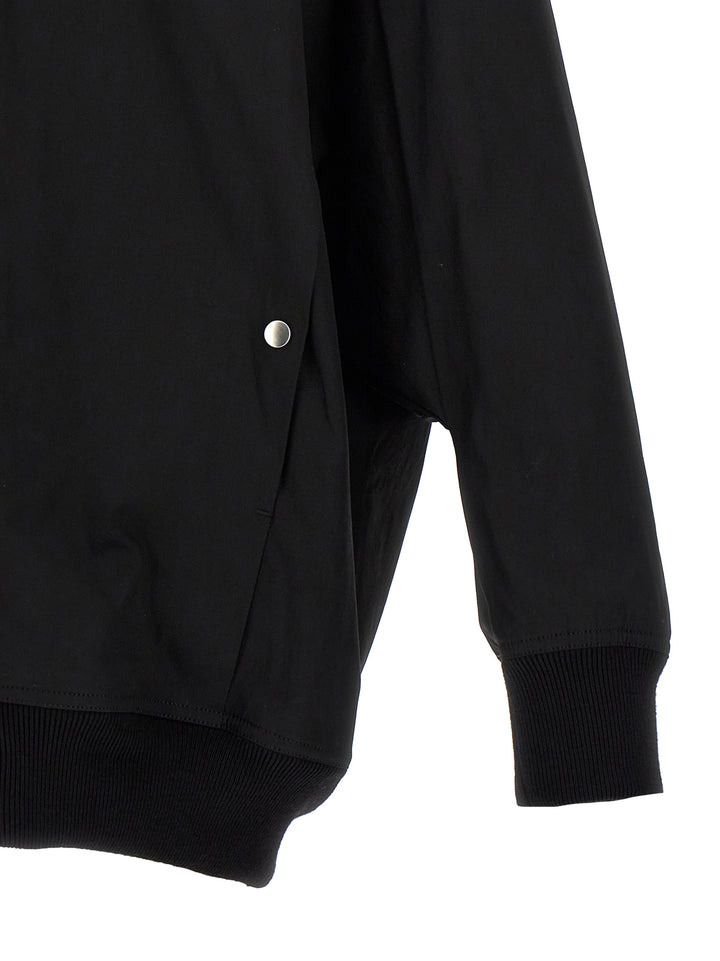 Rick Owens Black Nylon Bomber