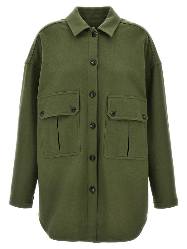 Fortela - Bicolor Virgin Wool Blouse