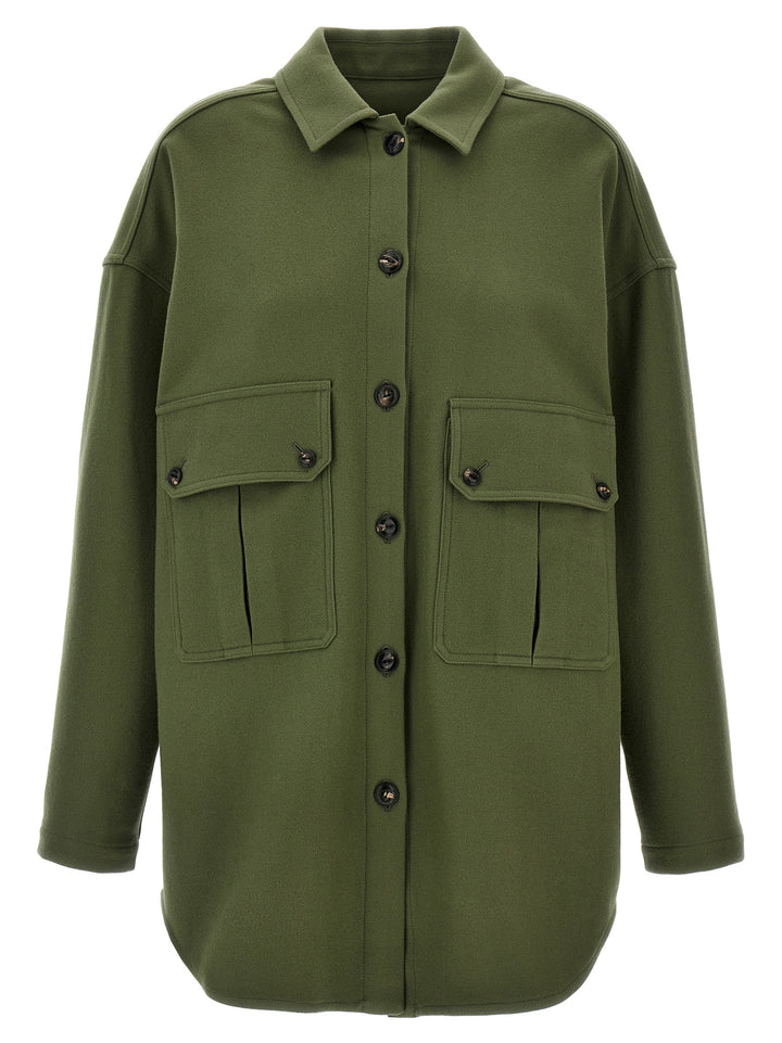 Fortela - Bicolor Virgin Wool Blouse