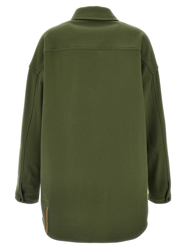 Fortela - Bicolor Virgin Wool Blouse