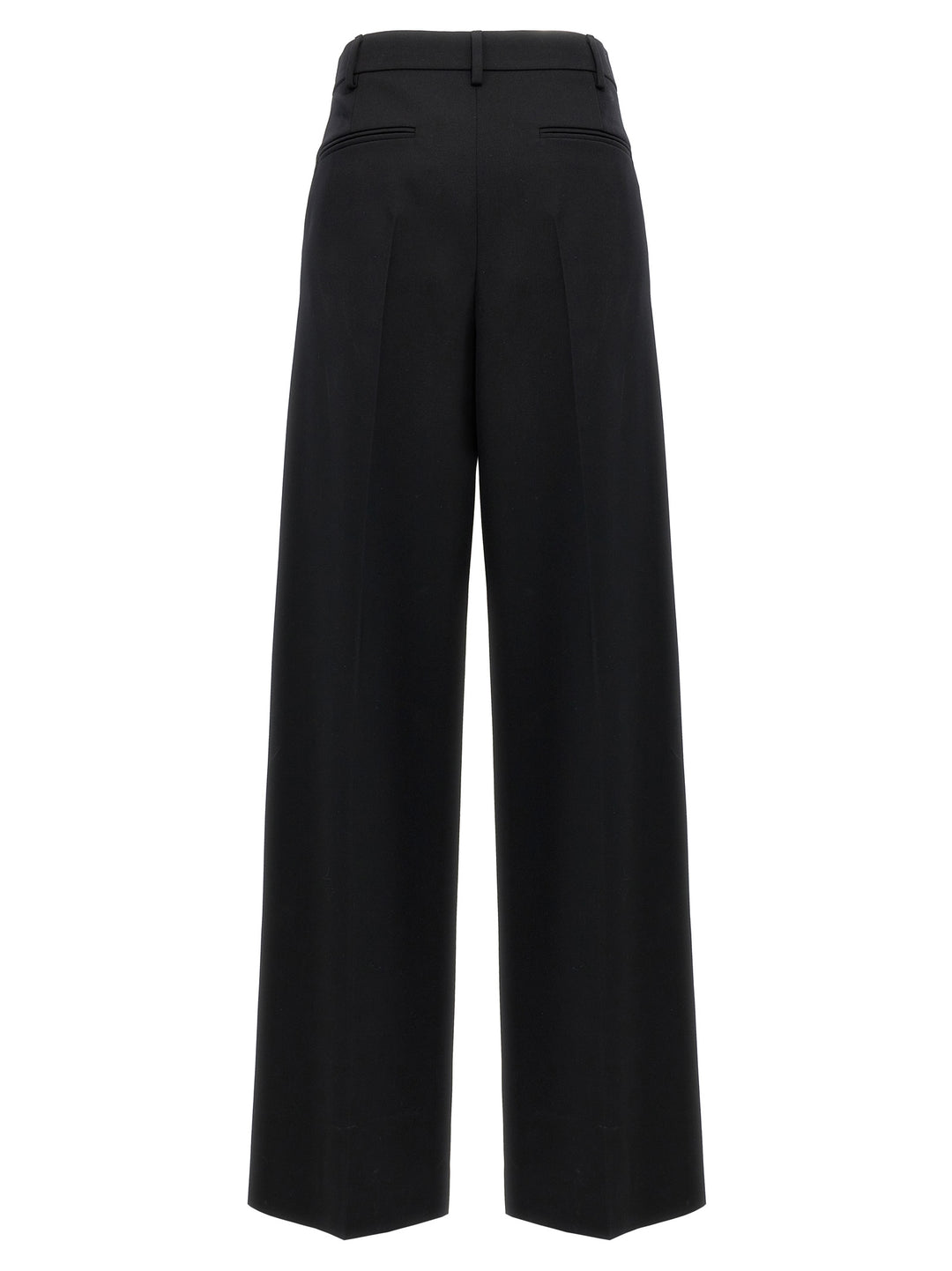 Valentino Garavani Black Virgin Wool Dress Pants