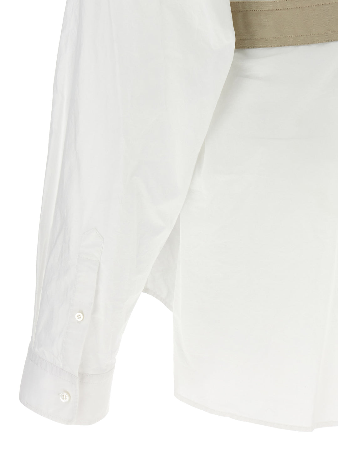 Balenciaga - White Cotton Blouse