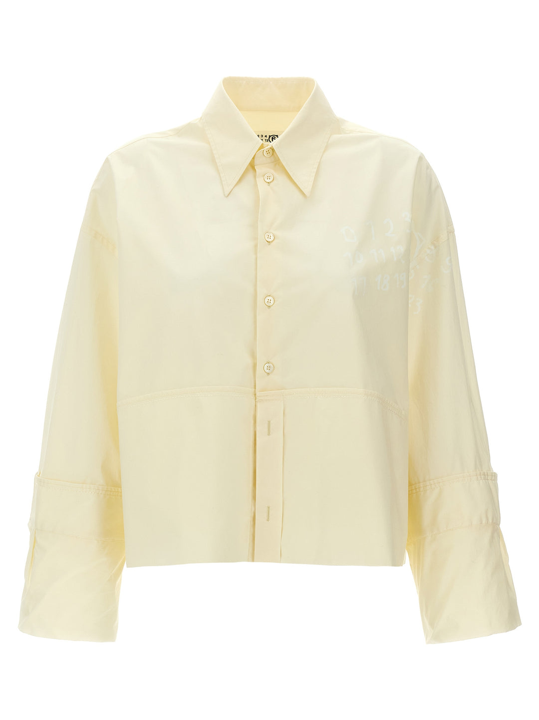 MM6 Maison Margiela - White Cotton Blouse