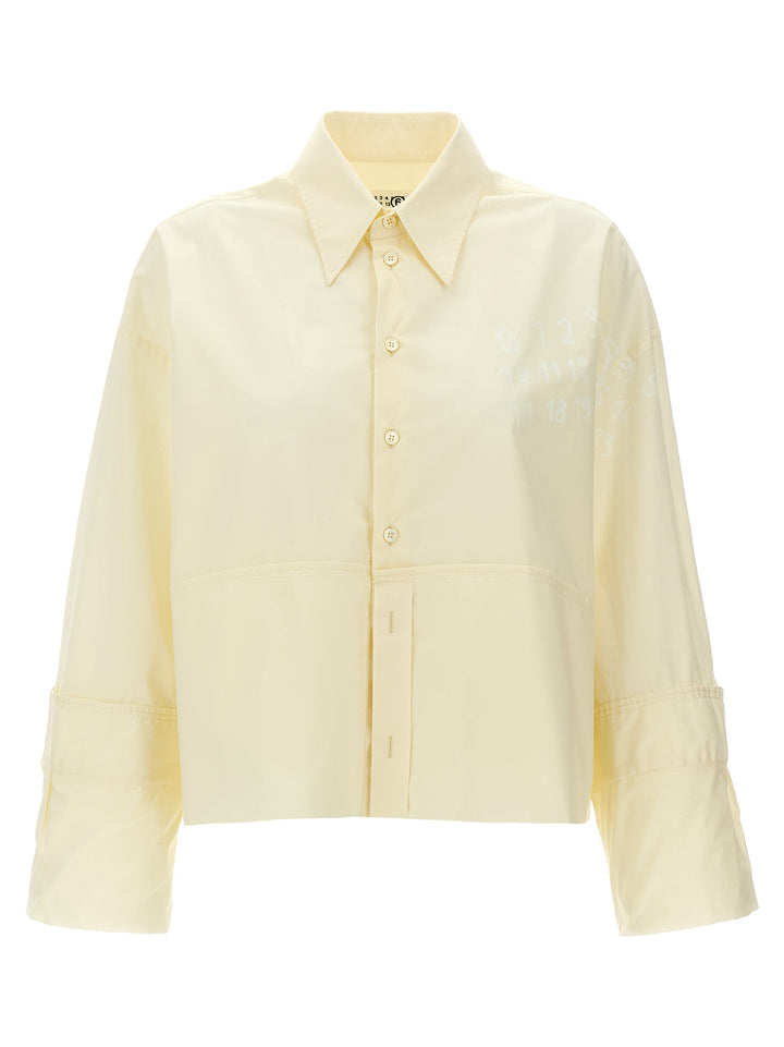 MM6 Maison Margiela - White Cotton Blouse